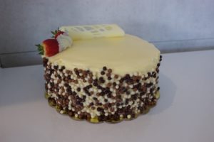 White Fantasy Cake